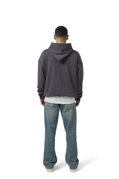 Splitted Hoodie Grey