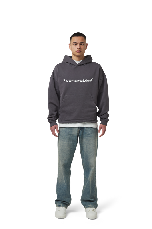Splitted Hoodie Grey